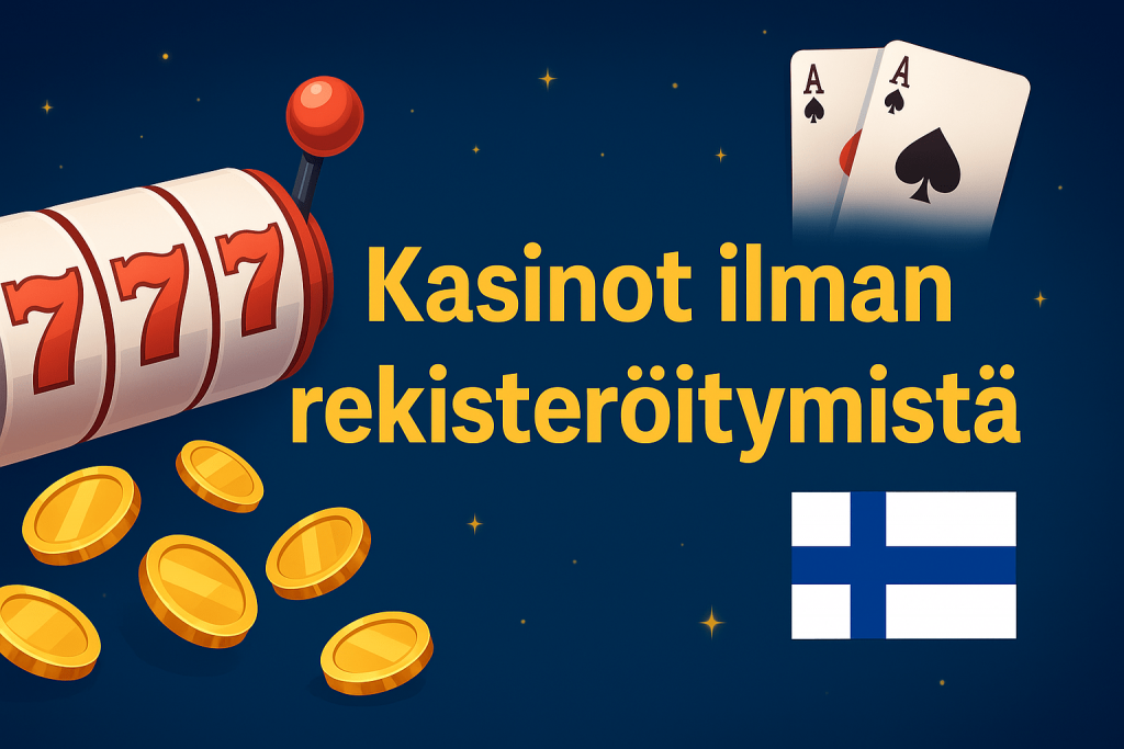 Suomikasino Ilman Rekisteröitymistä - Pelaa Helpommin!
